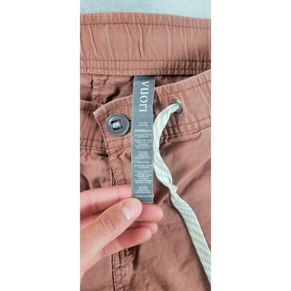 Vuori Ripstop Hiking Pants Womens Medium clay coral The Rise The Shine 31x27 - Picture 3 of 11